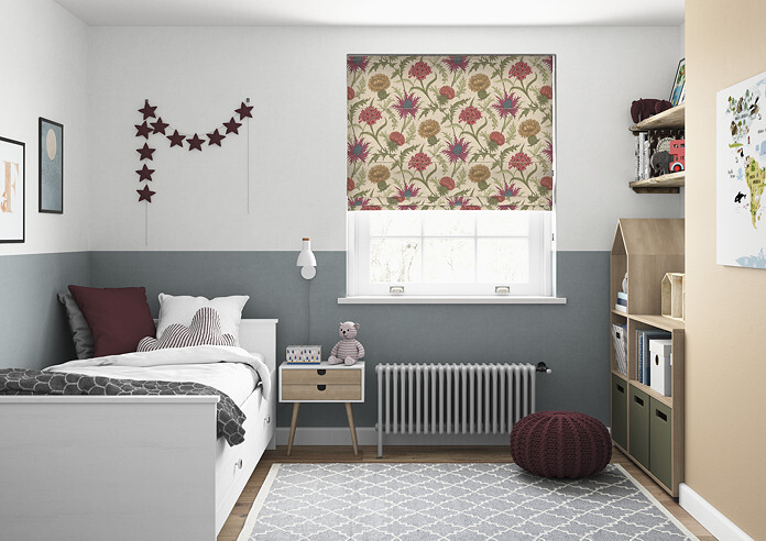 Acanthium, Garnet - Roman Blind - Image 5